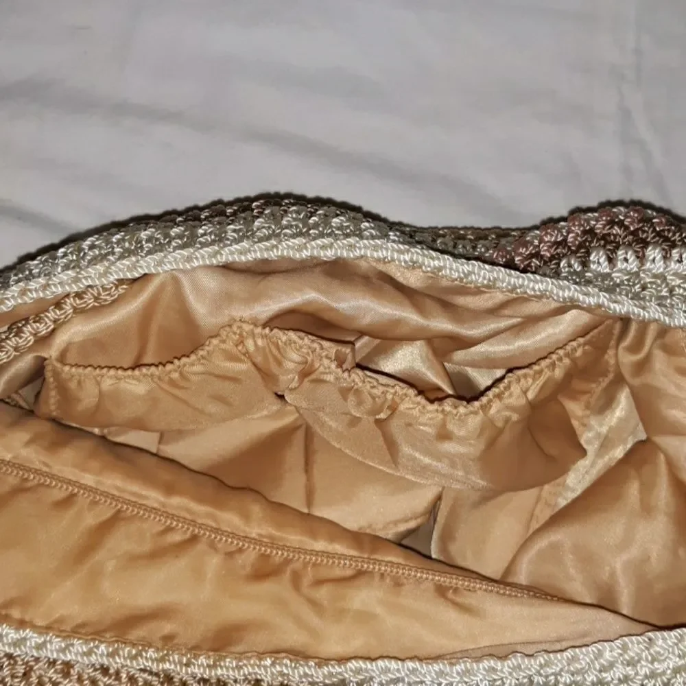 The Sak Large Woven Crocheted Shoulder Bag‎ Purse